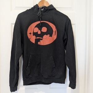 Gorillaz Red Skull Hoodie M